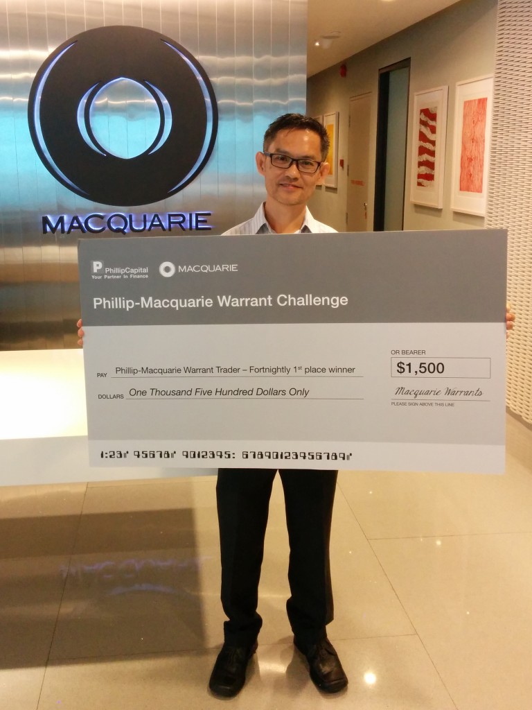 Phillip-Macquarie Warrant Challenge Fortnight 3 Winner